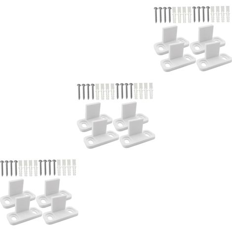 Guide de sol pour porte de grange coulissante acier carbone (1/5)