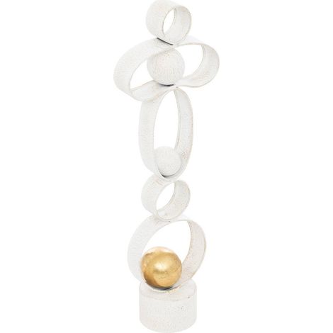 Decorazione da tavolo bianca rob h65cm - Atmosphera créateur d'intérieur (1/2)