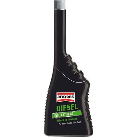 Arexons Additivo Diesel Antifumo 250ml – Riduce Fumi Neri, Pulisce Iniettori,