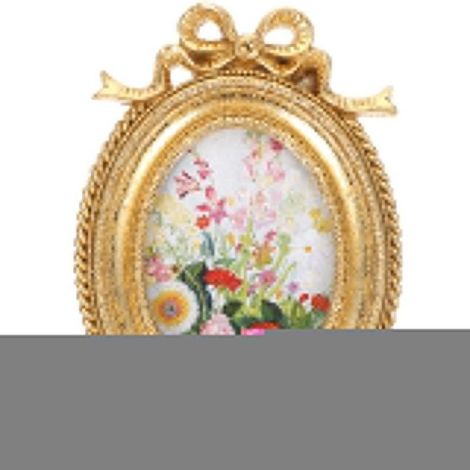 Cadre photo vintage en résine 10 x 14 cm Décoration de table style rétro européen (1/5)