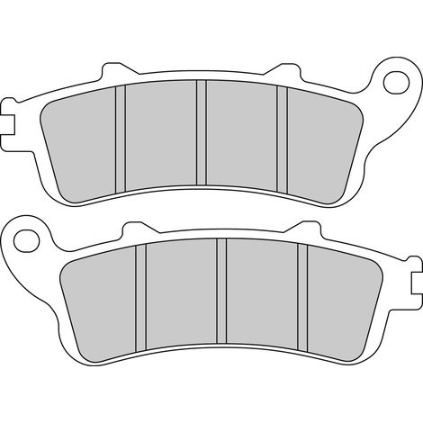 Plaquette de frein Semi-Métal Eco-Friction Route - R90