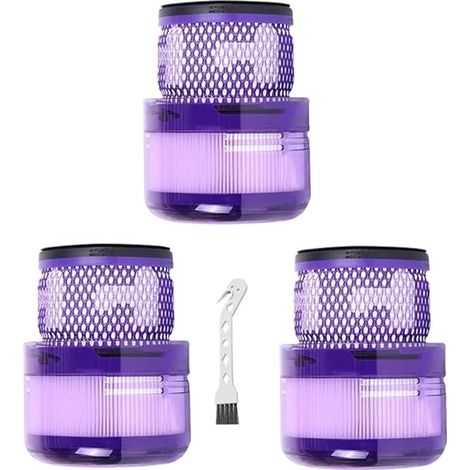 Filtre HEPA Lavable 3 Pièces pour Aspirateur Sans Fil SV19/SV12 - Haute Performance, Matériau Durable, Remplacement Facile (1/5)