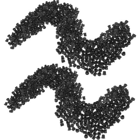 UKCOCO 1000 pièces Bouchons en plastique pour vis de meubles (1/5)