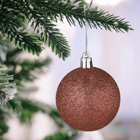 Christbaumschmuck set 101 kunststoffkugeln