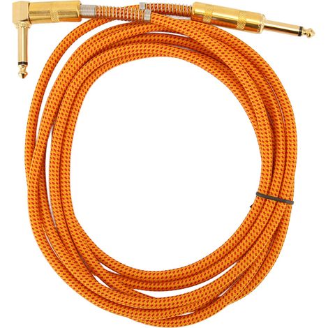 Câble Instrument 1/4 de Pouce (6.35mm) Jack Mâle Stéréo pour Guitare Électrique et Basse - 3m (1/5)