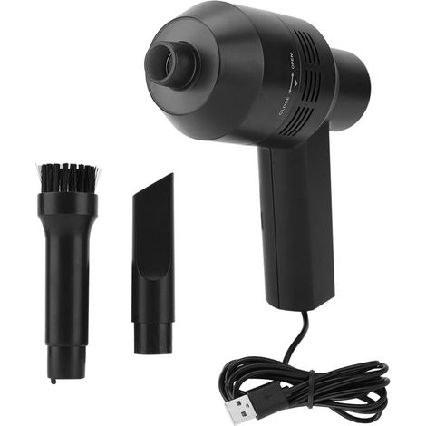 Mini aspirateur, aspirateur USB portatif électrique à Faible Bruit de 75 DB, nettoyez la poussière, la saleté et Les Poils d'animaux au Clavier des Ordinateurs et de la Voiture (1/5)