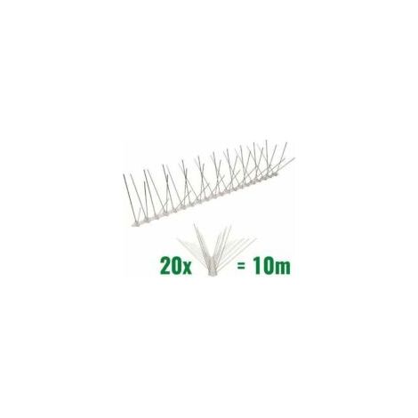 Schutz aus Polycarbonat, 10 Meter, 4 Reihen, hohe Lösung zur Vogelabwehr- Crezuo (1/4)