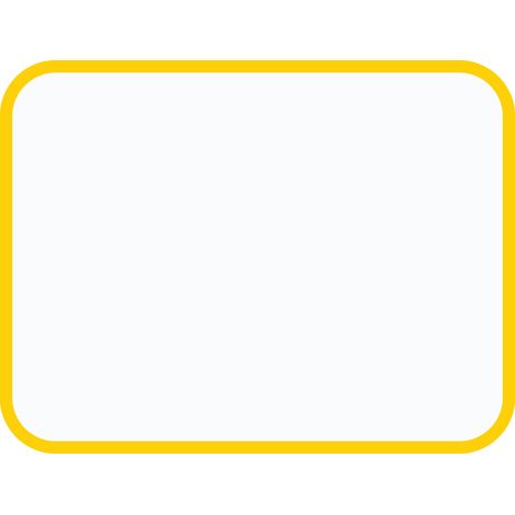 Tableau Blanc Magnetique - 60 x 40 cm - Reutilisable - Pour Refrigerateur ou Surface Metalique - 1 Piece (1/5)