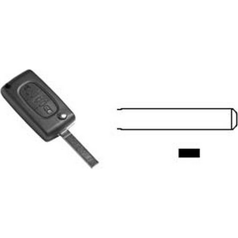 1PZ cover chiavi per auto  va2brs8 - va2brs8 - 3 bottoni - flip