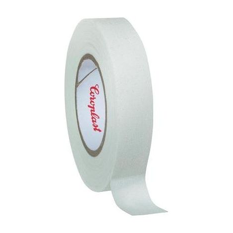 Coroplast 44224 Cinta adhesiva tejida blanca 15 mm x 10 m