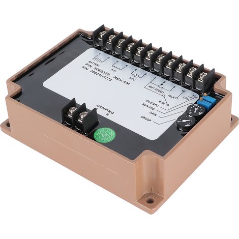 Régulateur électronique de vitesse pour groupe électrogène diesel, unité de régulation 3062322 DC12V/24V (1/5)