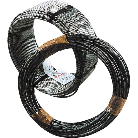 Cable acero Galv 6x19+1 Ø 12 mm 100 m