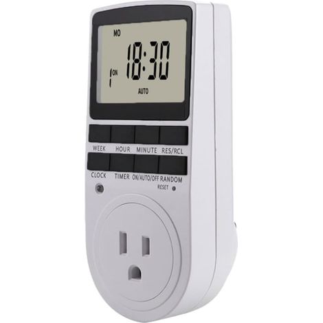 Minuteur électronique numérique programmable SUPVOX pour prise de (1/5)