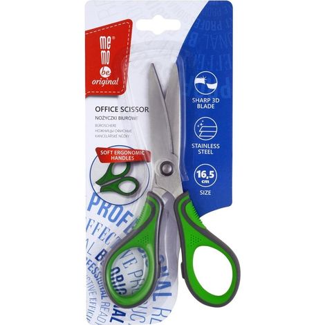 Forbici per ufficio e scuola 16,5 cm MemoBe