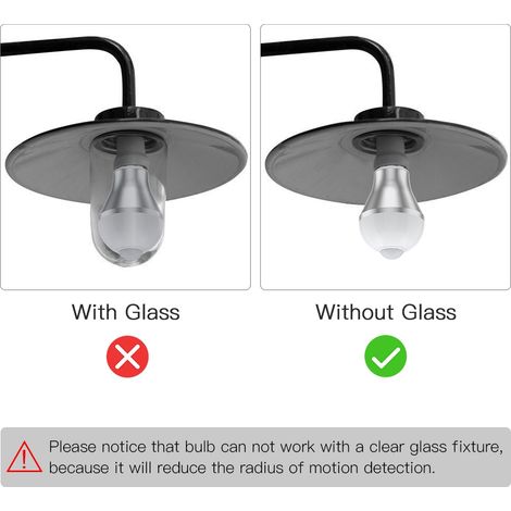 Ampoule LED Détecteur de Mouvement Haofy 9W E27, Ampoule Intelligente PIR avec Allumage Automatique pour Sécurité Extérieure (1/5)