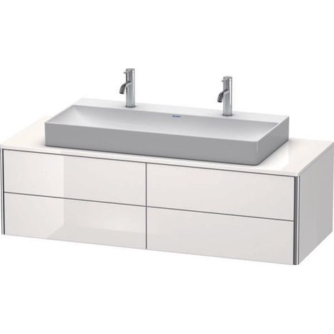 Lavabo consola Duravit XSquare, suspendido, 4 cajones, (1/2)