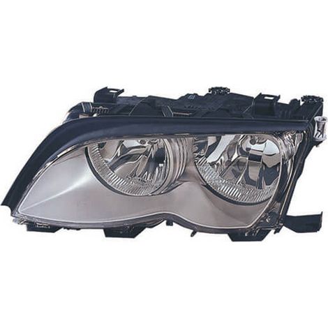Phare avant gauche chromée H7/H7 BMW Serie 3 E46 phase 2 2001-2005