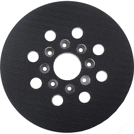 125 mm Plateau de ponçage Compatible avec Bosch GEX 1251 AE, PEX 220 A, PEX 220 AE, Skil 7402/7490 (1/5)
