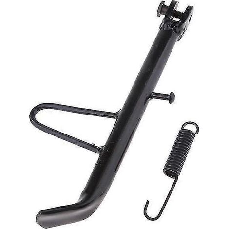 Seitenständer für Motorrad, Motorrad, Roller, E-Bikes und ATV – Schwarz, 19 cm