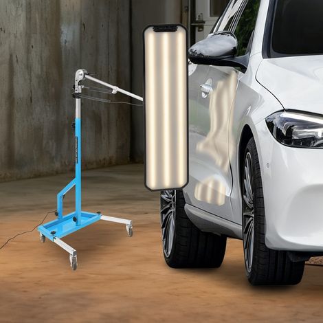 PDR Beule Licht LED, Höhenverstellbarer Ständer, 6 LED-Streifen, Dimmbar, Ideal für Autoreparatur, EU-Stecker (1/5)