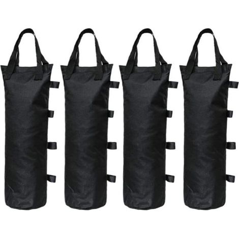 Lot de 4 poids de sable pour tonnelle – Tissu Oxford 600D imperméable – Capacité 10 kg – Stabilise tentes et parasols en extérieur (1/5)