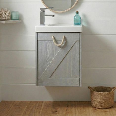 MISTRAL Waschbeckenunterschrank + Armatur (1/5)