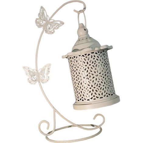 Cages à oiseaux en métal sculpté, porte-bougies autoportants,-UN (1/5)