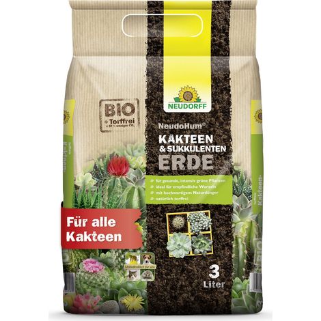 Neudorff NeudoHum Kakteen & SukkulentenErde - 3 Liter (1/5)