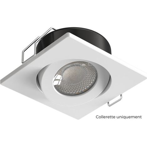 Collerette Carrée Blanc pour COMA - TBC103W - SOLUM