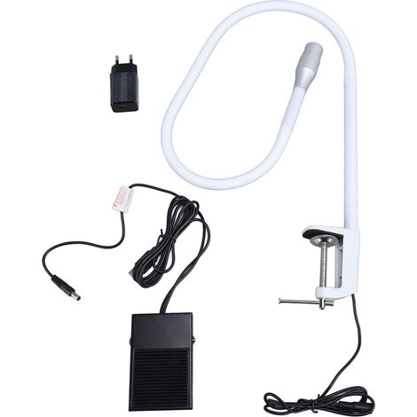 Système de colle UV pour cils, taille de point réglable, améliore la longévité, durcissement en 1 à 3 secondes, lumière des cils, prise ue 100-240V (1/5)