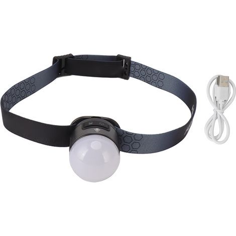 Lampe frontale à clipser – 7 modes – 800mAh – XPG COB – rechargeable USB – sangle magnétique – camping (1/5)