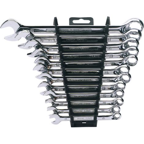Draper Expert HI-TORQ® 12-Piece Metric Combination Spanner Set (8mm to 22mm) (1/5)