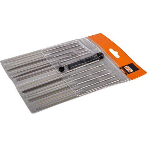 Feinwerkzeuge Bahco needle file set grober Schnitt 160 mm (1/3)