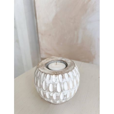 chandelier Tiki en bois