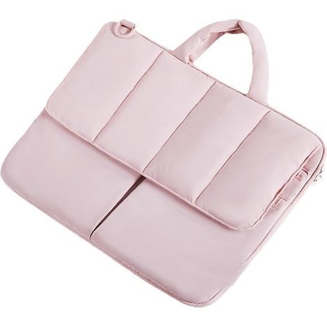 sac portable légère mperméable pour ordinateur portable avec bandoulière rembourrée, couleur contras (1/5)