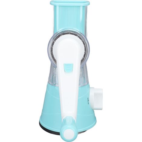 Râpe rotative 3 en 1 pour légumes, fromage et noix (bleue) (1/5)