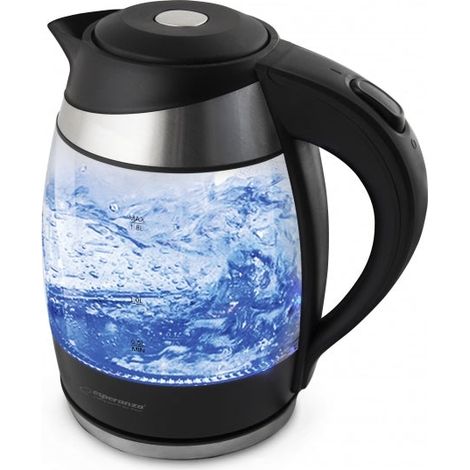 Hervidor Eléctrico Esperanza De Vidrio Con Led Gullfoss 1,8 L