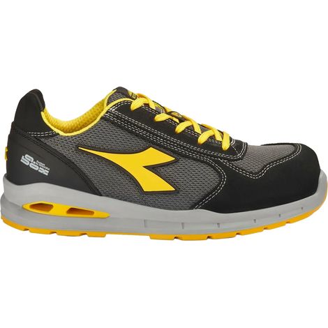 Zapatos de seguridad Diadora Run A.Box Lox S1PS Negro (1/4)