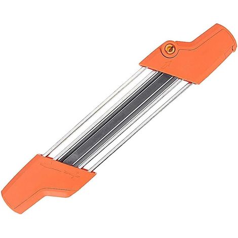 Affûteuse électrique pour tronçonneuse, aiguiseur de chaîne, combinez dents et limes plates (orange 5.2) (1/5)