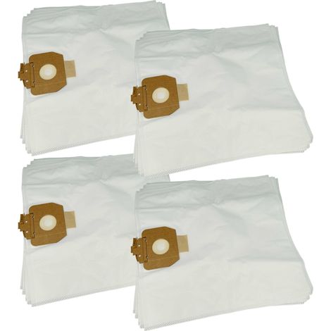vhbw 20x sacchetto compatibile con Ghibli AS 5, W1, Viking aspirapolvere - microfibra, 43cm x 41cm Bianco