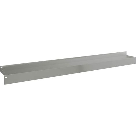 Borde de Césped 30 pcs 100 x 10 x 8 cm Acero Plateado vidaXL