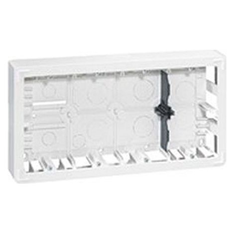 LEGRAND MOSAIC CADRE SAILLIE 2X5 POSTES P50 BLANC - 080278 (1/4)