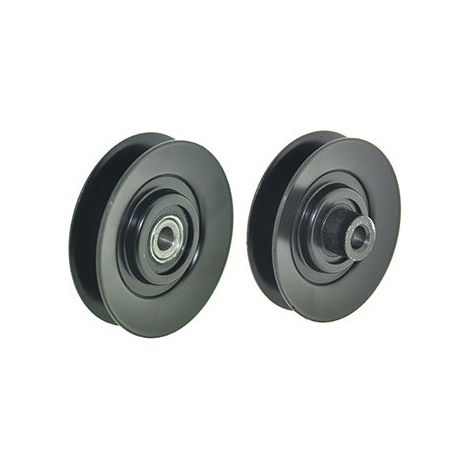 Polea en V con rodamientos adaptable para Ayp Roper, Husqvarna. Reemplaza original: 139123, 532139123 - ø: exterior: 76 mm, interior: ø
