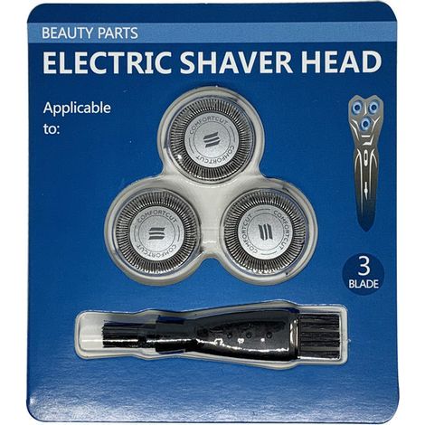 Ersatzscherköpfe für Philips HQ8 Rasierer. Scherköpfe für Philips Aquatouch. Ersatzklingen kompatibel mit AT890, PT870, HQ7320, HQ7380, HQ7760 und HQ8. (1/5)