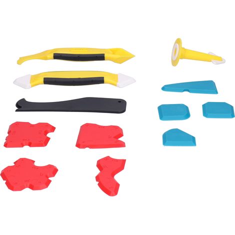 Racloir à colle pour carrelage, outil silicone pour joints et finition sols et murs