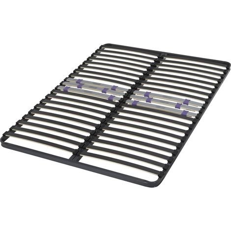 Sommier à lattes 140x190 C223 - 40 lattes bois - Fabrication française (1/3)