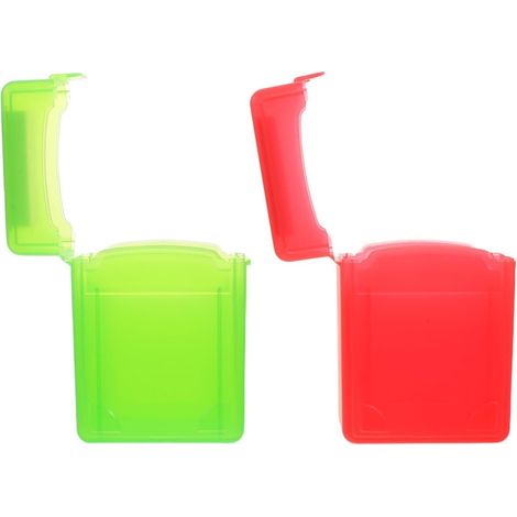 Lot de 2 boîtiers pour Disque Dur - Protection Double Couche pour Disque Dur SSD 3,5 Pouces - Boîte de Rangement Portable pour Le Travail et la Maison (1/5)