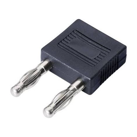 Schnepp FK 14/4mB - NI Connettore a ponticello Nero Ø perno: 4 mm Distanza tra pin: 14 mm 1 pz.