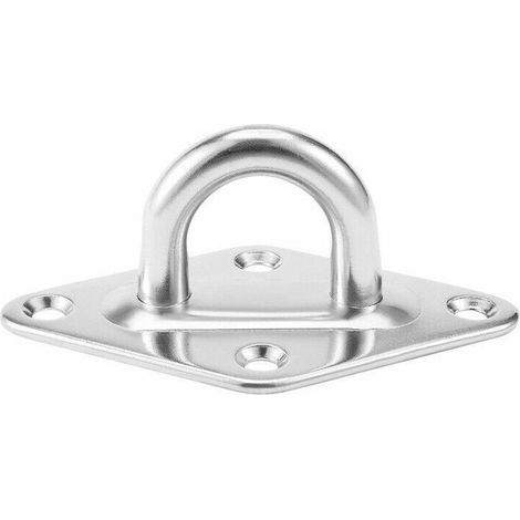 Pontet inox Sur Platine Losange 36x59mm (Lot de 5,M5) (1/4)