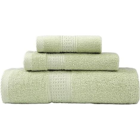 Hochwertige, weiche und saugfähige türkische Damenbinden, 3er-Set, graugrün, langstapelige Baumwolle, Geschenkbox (1/4)